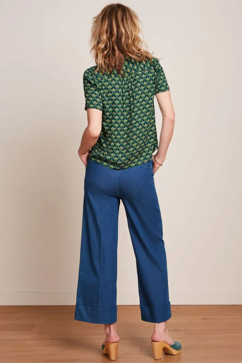Maisie Blouse Toulouse Dobby Black - King Louie