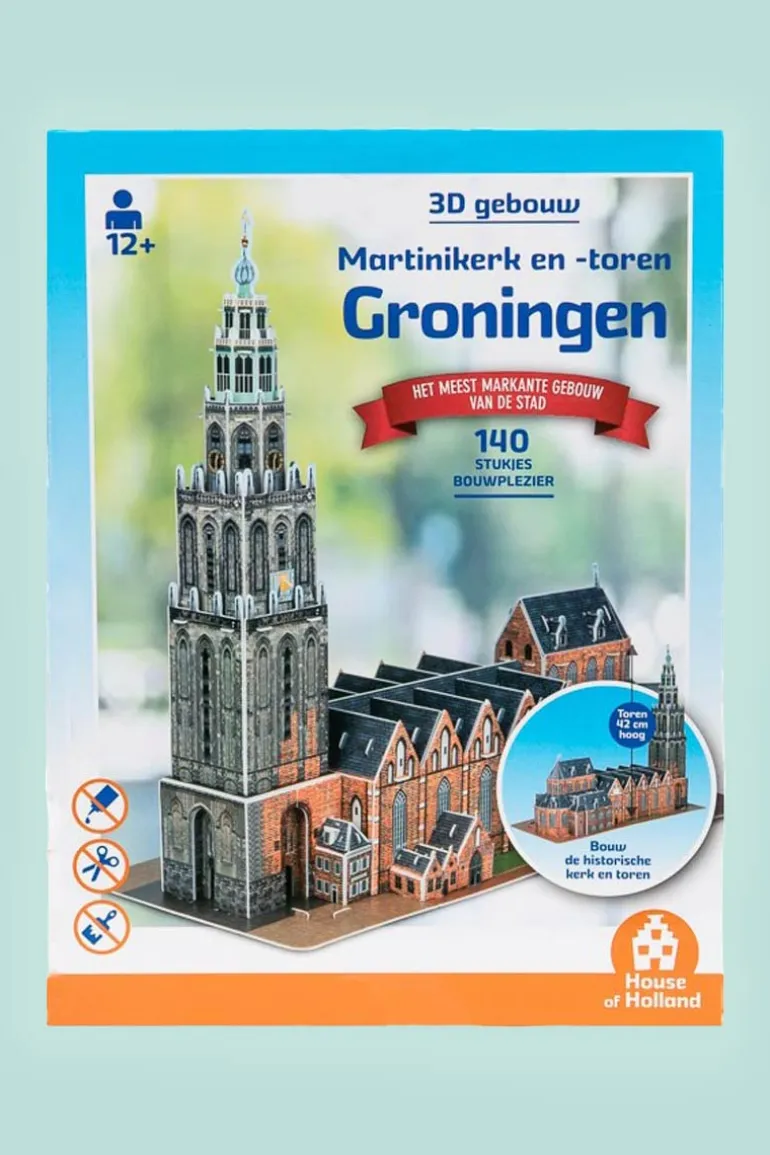 Martinikerk Groningen - 3D Puzzel