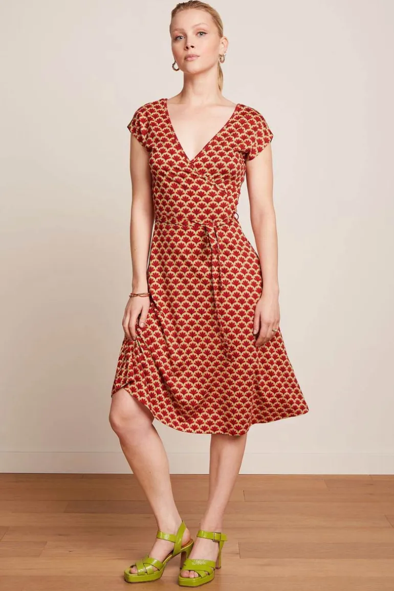 Mira Dress Touche True Red - King Louie