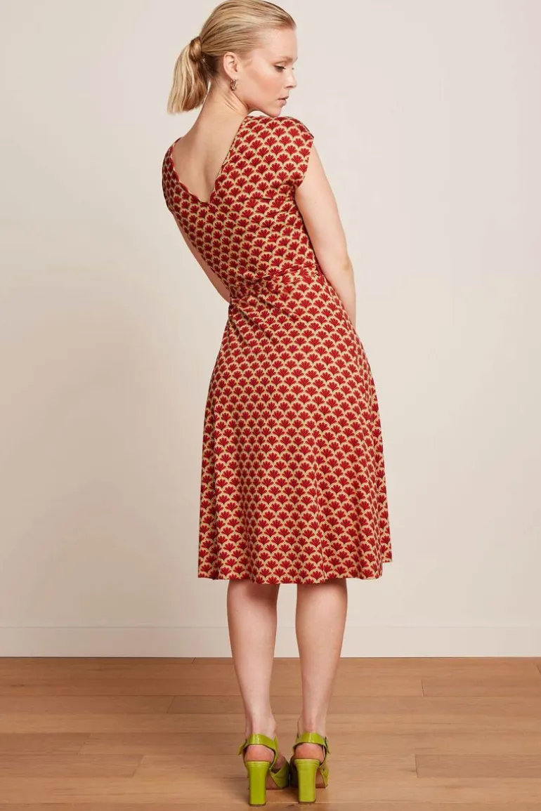 Mira Dress Touche True Red - King Louie