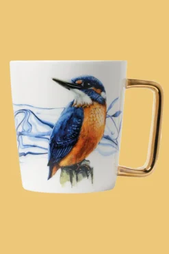 Mok IJsvogel goud