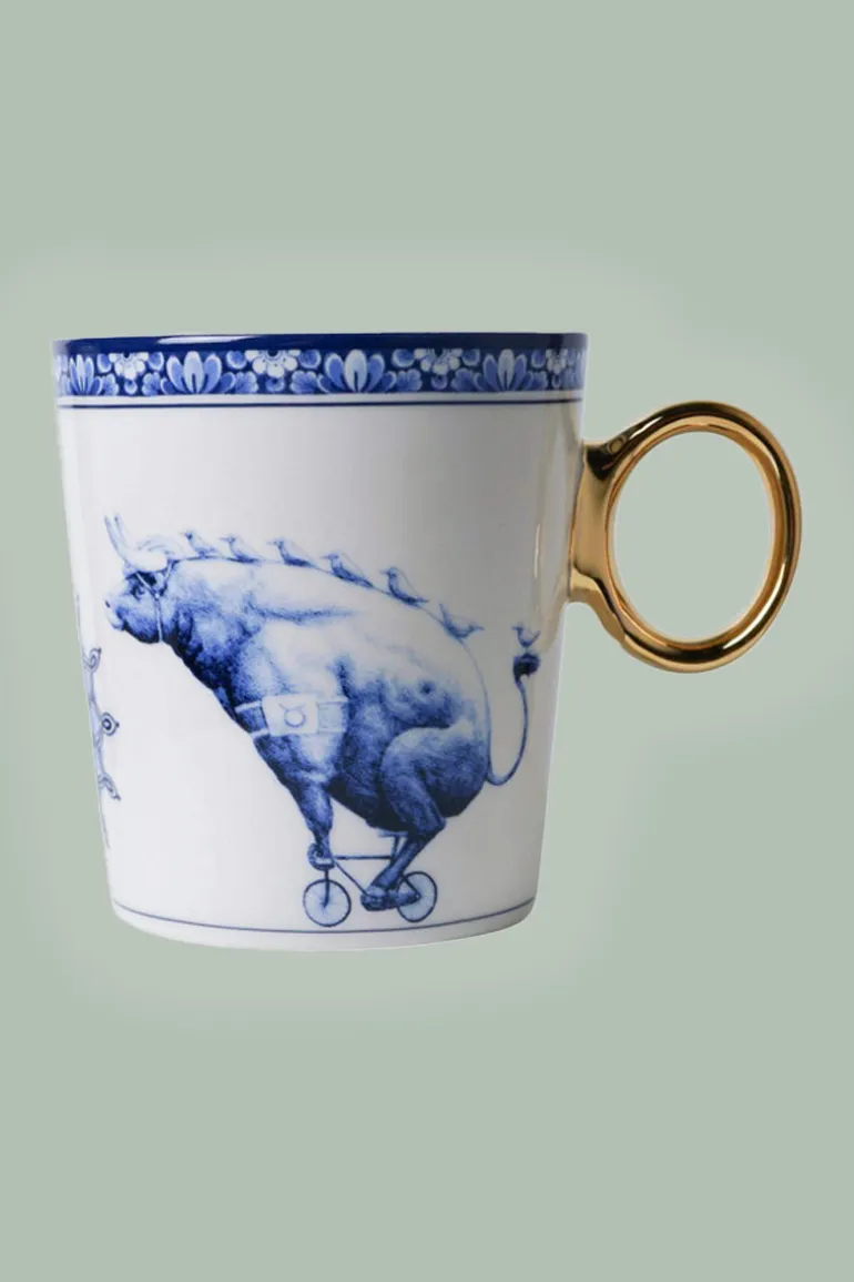 Mok Sterrenbeeld Stier - Heinen Delfts Blauw