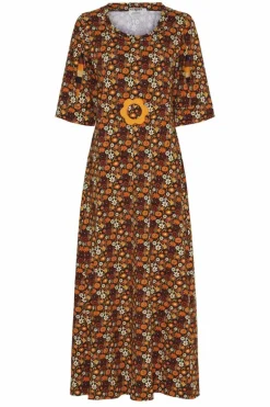 Monumental Mojo Dress Orange - Margot