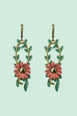 Oorbel Prosper Aqua/Pink - Urban Hippies