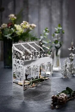 Oranjerie Theelichthouder Zilverkleur