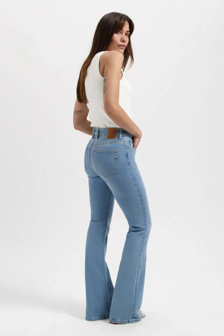 Pants Lisette Flare Lucky Vintage - Kuyichi
