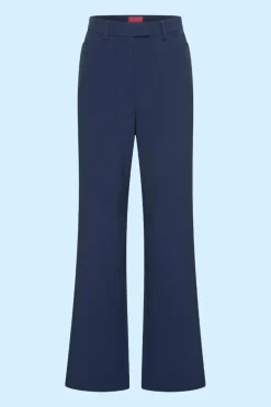 Pants Lola Wide Leg Navy - Cloud9