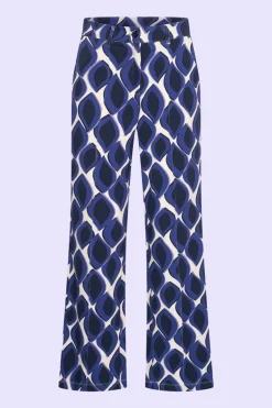 Pants Straight Drops Royal Blue - Zilch