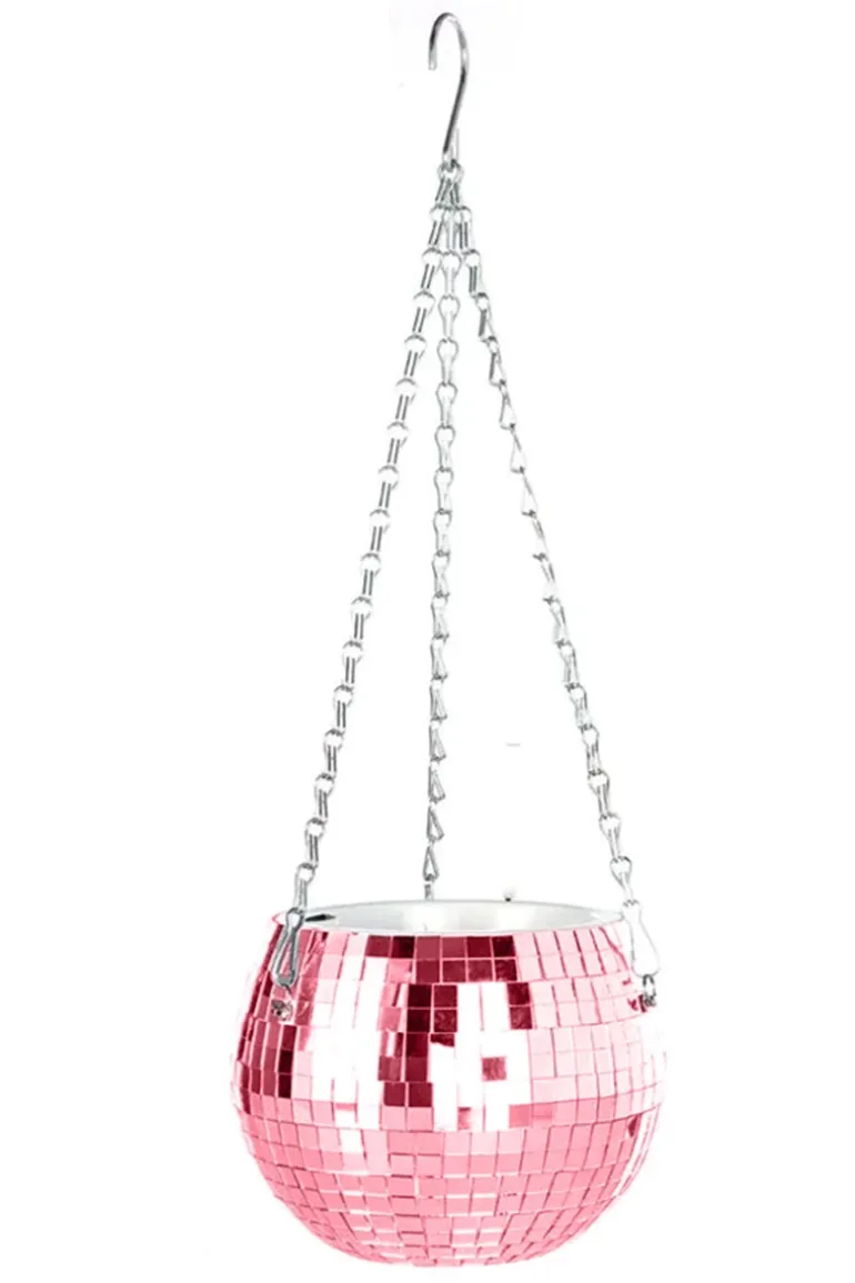 Plantenbak Discobal Rose met waterreservoir - 15 cm