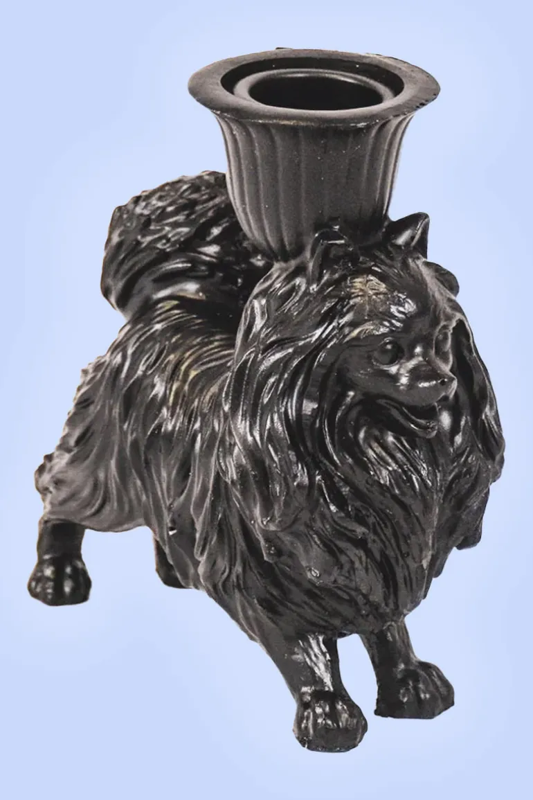 Pomeriaan Kandelaar Zwart