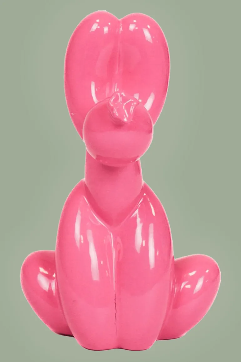 Pooping Ballon Dog - Neon Pink