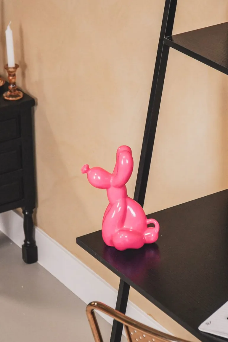 Pooping Ballon Dog - Neon Pink