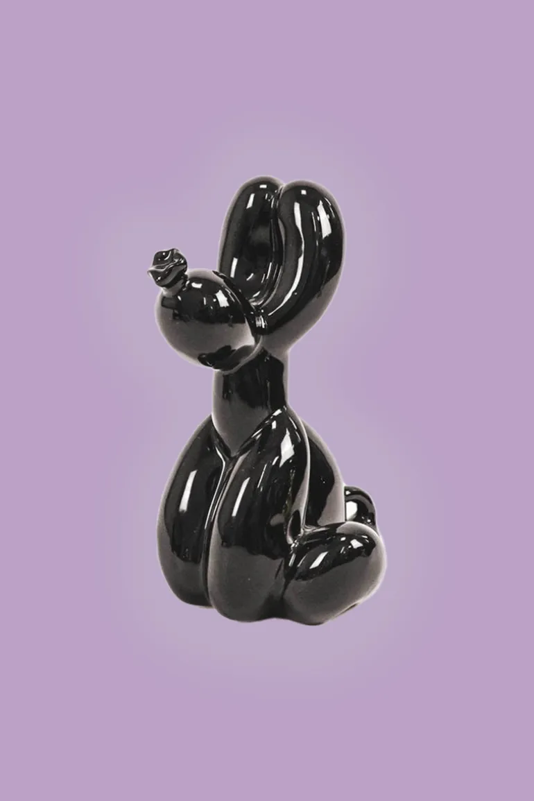 Pooping Ballon Dog - Zwart