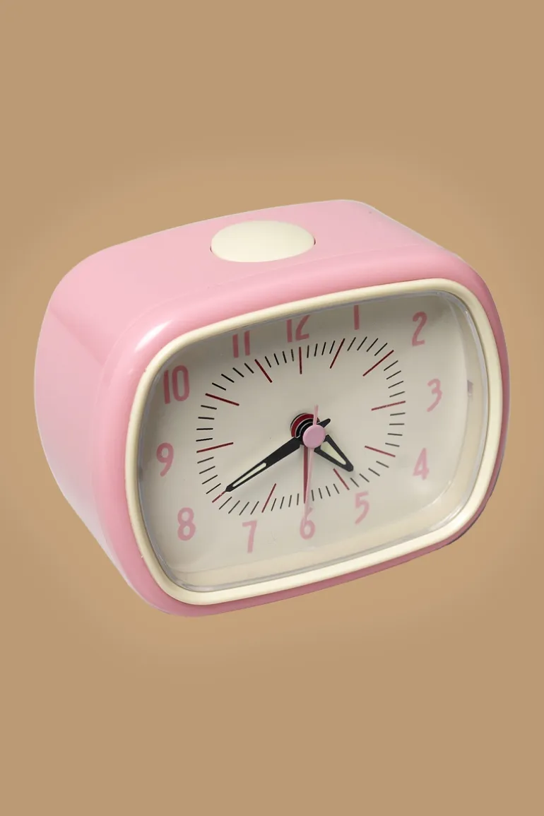 Retro Wekker Pink