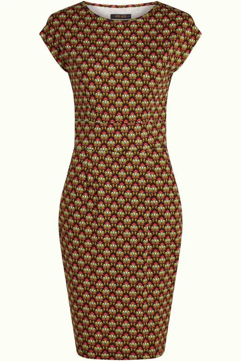 Rose Dress Toulouse Black - King Louie