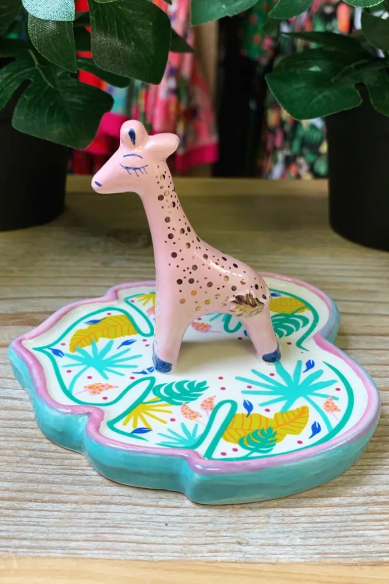 Savannah Giraffe Dish - Disaster Designs