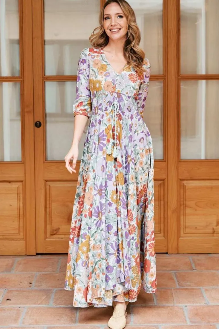 Secret Garden Print Indiana Maxi - Jaase
