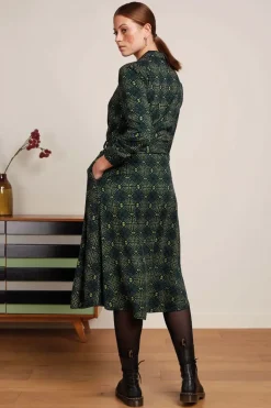 Sheeva Dress Spiller Dragonfly Green - King Louie