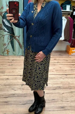 Shirt Dress Khaki Floral - Nomads
