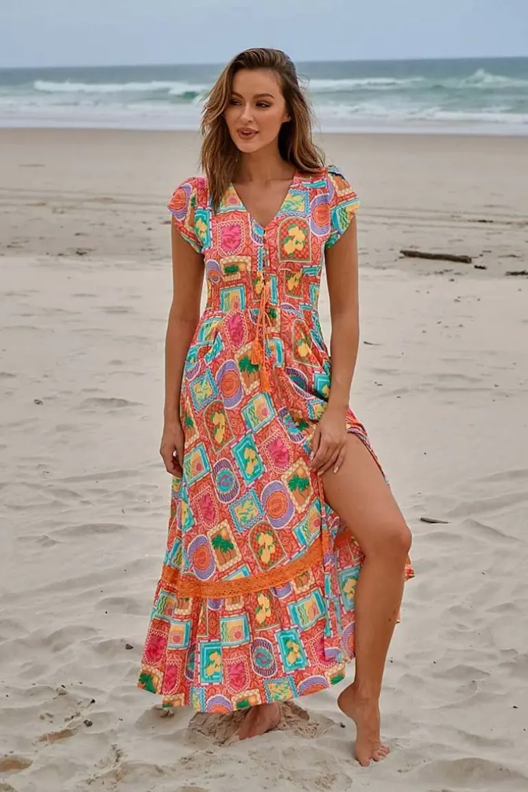 Sicily Romi Maxi Dress - Jaase