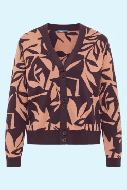 Soft Cardigan Plum - Tranquillo