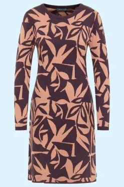 Soft Knitted Dress Plum - Tranquillo