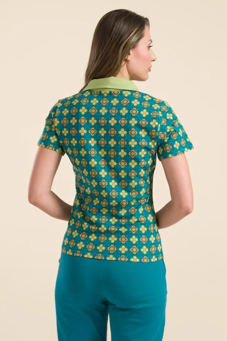 Suzy Top Short Sleeve Small Vintage Fever - LaLamour