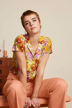 Tex Blouse Marini Tuscan Yellow - King Louie
