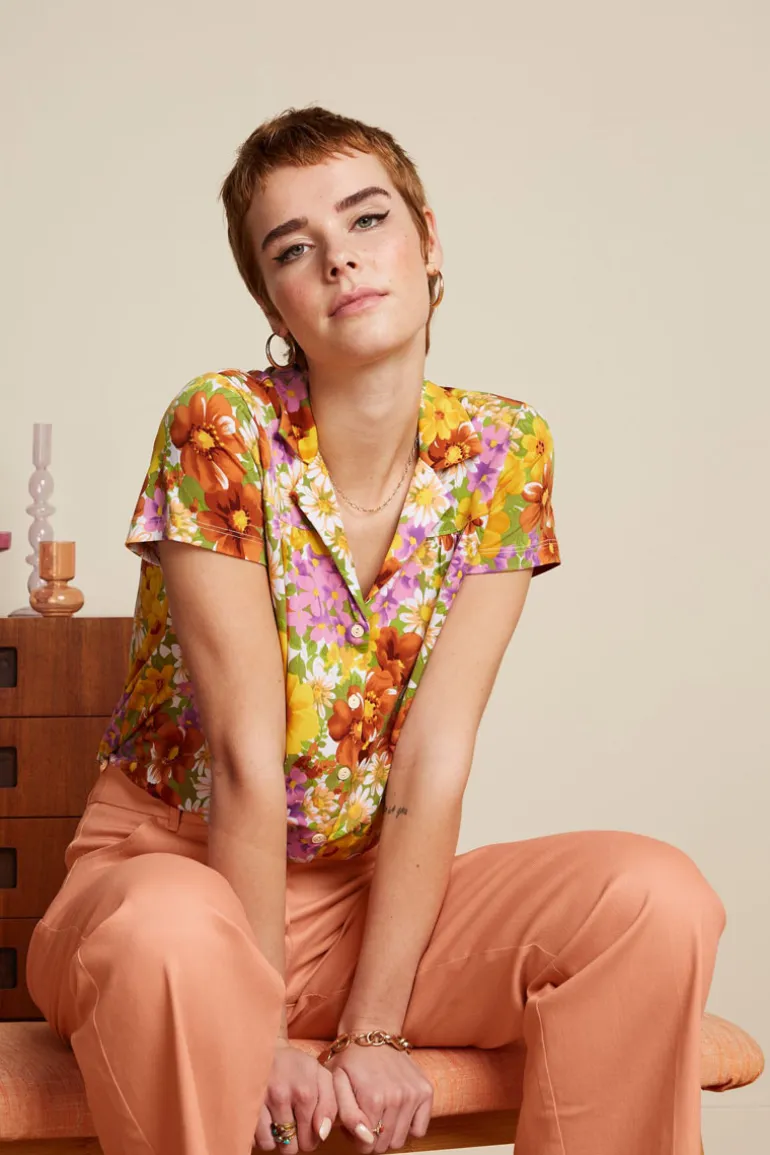Tex Blouse Marini Tuscan Yellow - King Louie