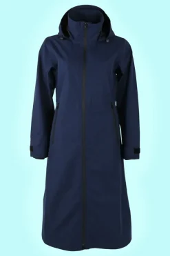 The Danedogwalker Raincoat Dark Navy - Danefae