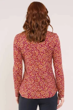 Top Organic Cotton Jersey Cranberry - Nomads