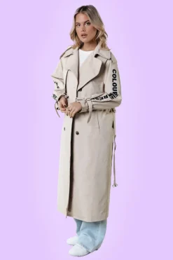 Trenchcoat Kaia Branded - Colourful Rebel