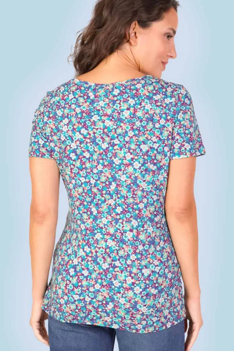 T-Shirt Alida Millefleurs Atlantis - Lykka du Nord