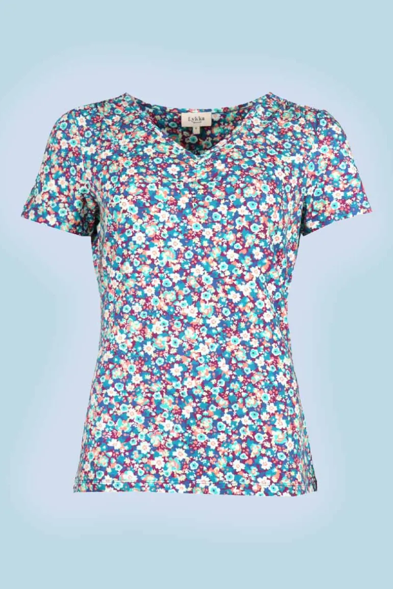 T-Shirt Alida Millefleurs Atlantis - Lykka du Nord
