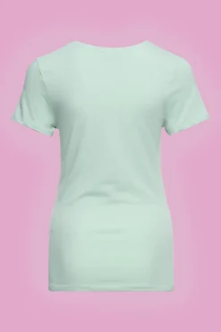 T-shirt Get Out Of My Sun Mint - Queen Kerosin