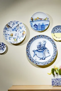 Wandbord Bosvogels met Bloesem