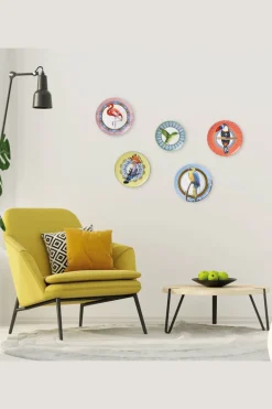 Wandbord Mandala Flamingo