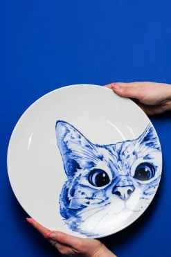 Wandbord Poes