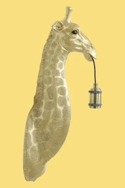 Wandlamp Giraffe Goud